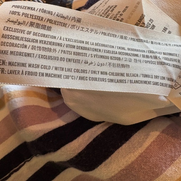 Hollister ultra high rise striped pants women’s size small - Picture 10 of 14